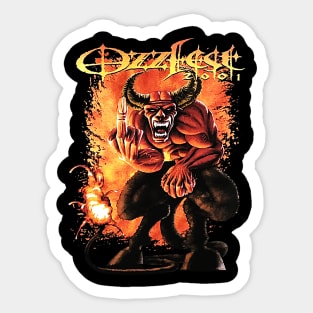 90s 2000s Classic Rock Star Music Festival Sticker